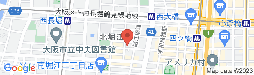 FLAT34北堀江/民泊【Vacation STAY提供】の地図
