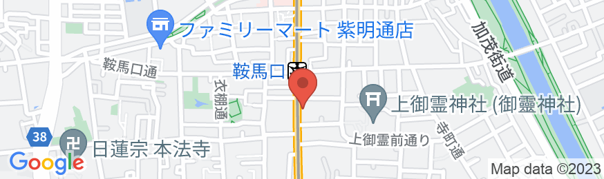京都コンフォートセブン アパートメントステイ【Vacation STAY提供】の地図