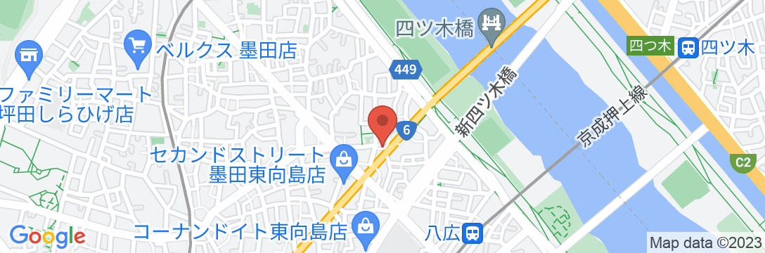 一棟貸し・2階建一軒家/東京浅草7分・スカイツリー3分 /駅6分/【Vacation STAY提供】の地図