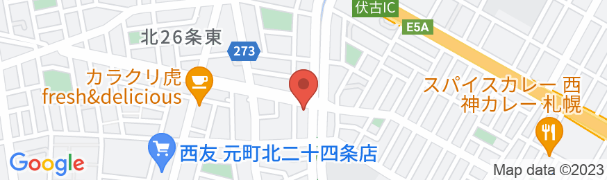 ホステル札幌八條別邸【Vacation STAY提供】の地図