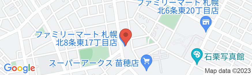 αNEXT Sapporo dai9 #202/民泊【Vacation STAY提供】の地図