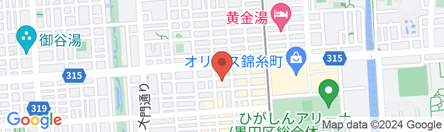 rakuna Inn 遊 Kinshicho【Vacation STAY提供】の地図