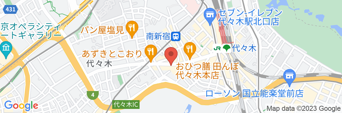 代々木アパートメント2-301/民泊【Vacation STAY提供】の地図