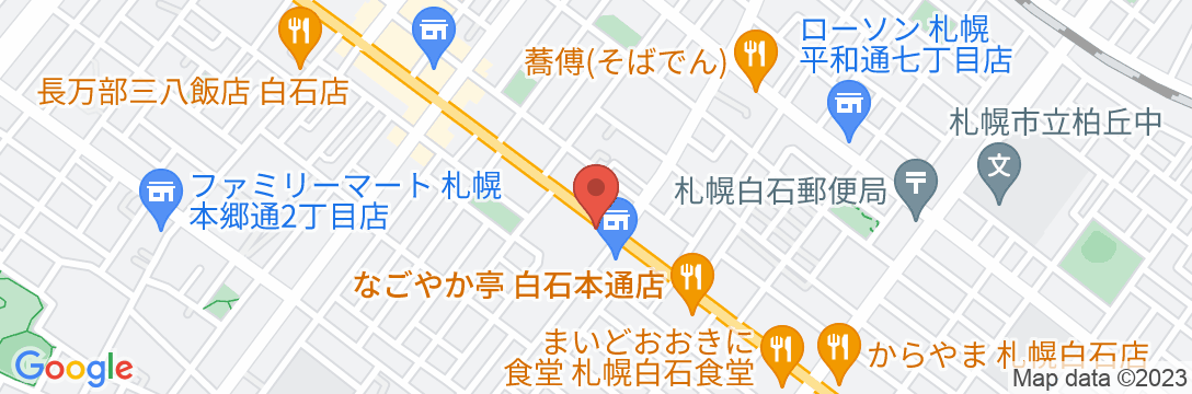 Hills Garden 本通/民泊【Vacation STAY提供】の地図