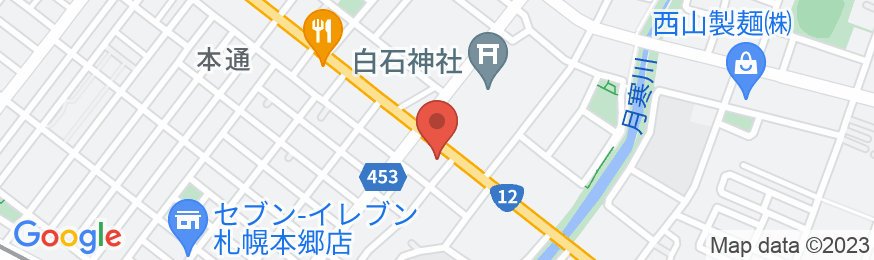 サンコート本通ガーデンヒルズ/民泊【Vacation STAY提供】の地図
