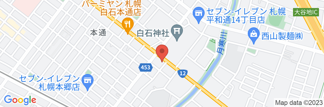 サンコート本通ガーデンヒルズ/民泊【Vacation STAY提供】の地図