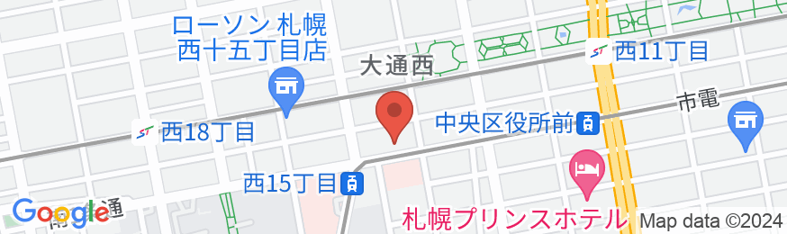 札幌JOW2ビル/民泊【Vacation STAY提供】の地図