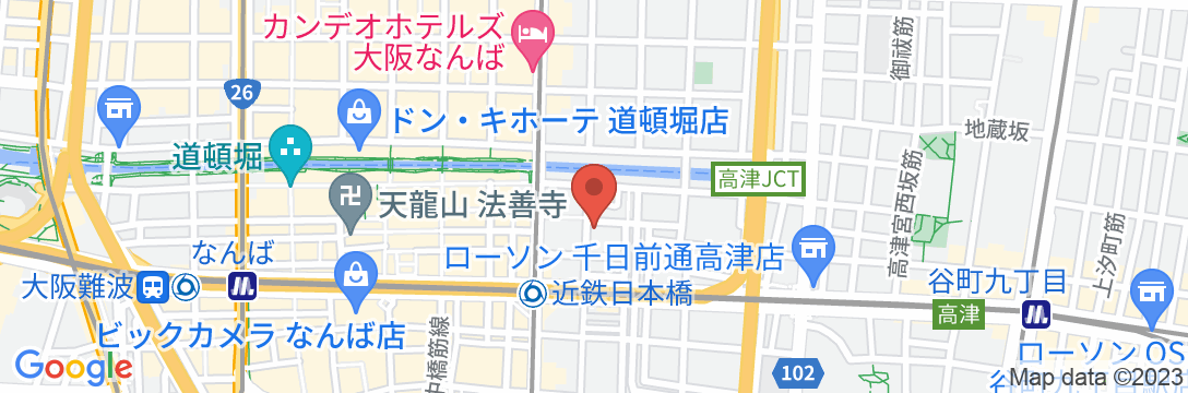 Bonコンド難波日本橋/民泊【Vacation STAY提供】の地図