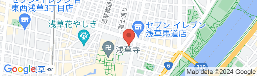浅草YAICHIの宿【Vacation STAY提供】の地図