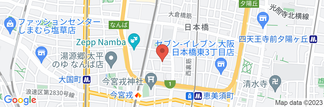 Bijou Suites Nagomi/民泊【Vacation STAY提供】の地図