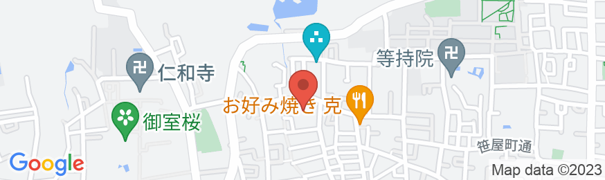 「京都を彩る建築や庭園」公認物件【伝心庵】/民泊【Vacation STAY提供】の地図