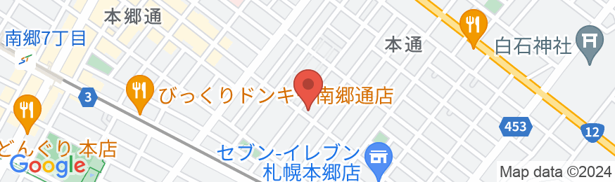 本郷通11丁目アパート/民泊【Vacation STAY提供】の地図