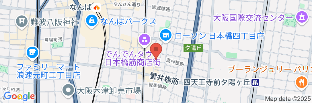 大阪キャッスルサクラステイ/民泊の地図
