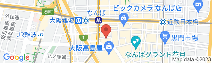 アイプラネットなんば 日本橋ゲストハウス/民泊【Vacation STAY提供】の地図