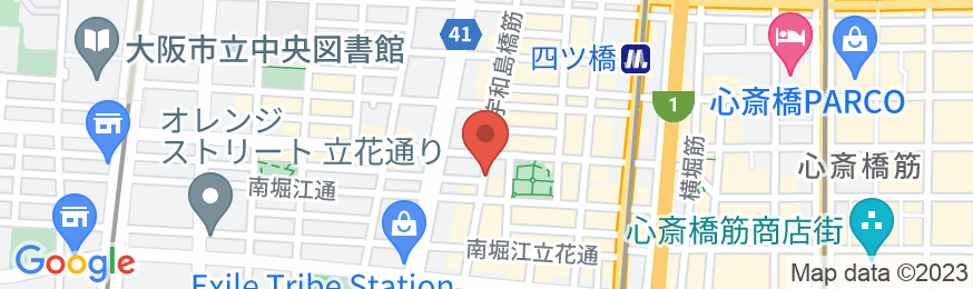 フォレステイ 心斎橋/民泊【Vacation STAY提供】の地図