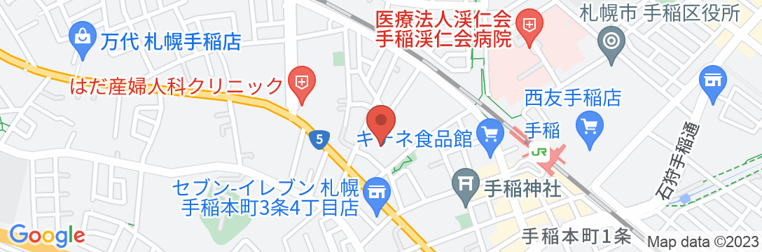 Teine/民泊【Vacation STAY提供】の地図