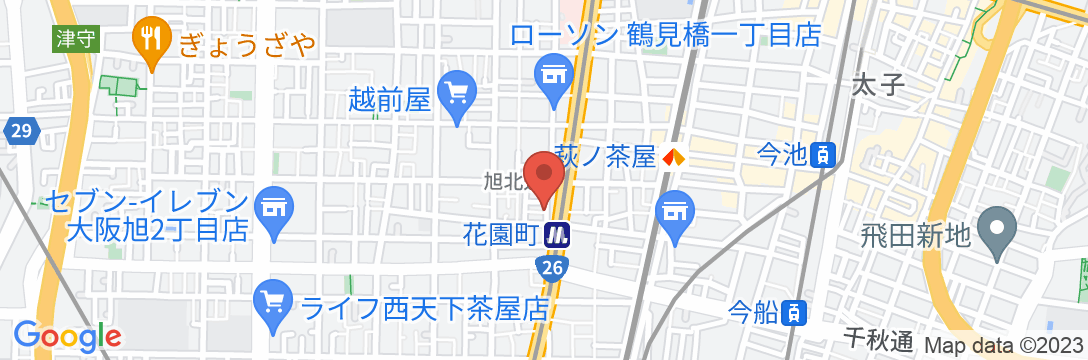 miel花園/民泊【Vacation STAY提供】の地図