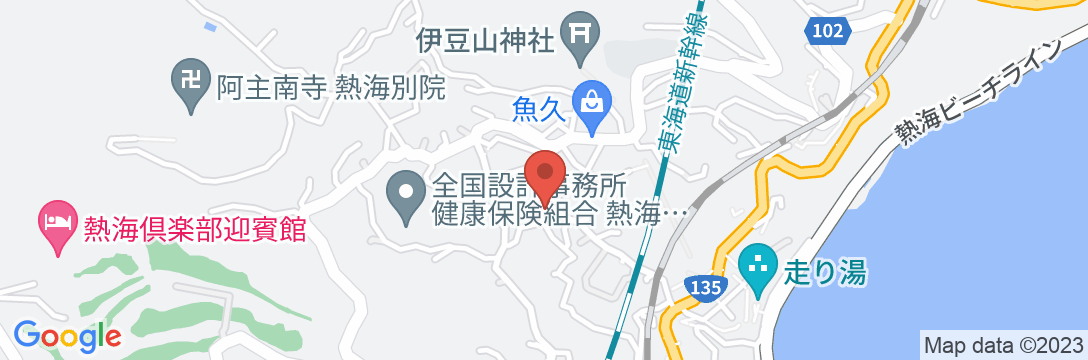 熱海伊豆山MIKOTO(本館・別棟)【Vacation STAY提供】の地図