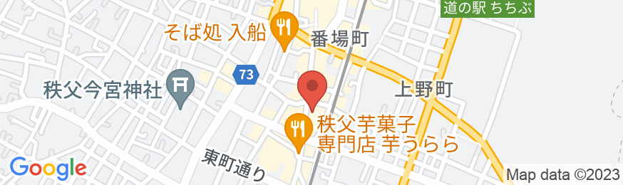 秩父神社の参道にある古民家をリノベーションした民泊宿「ちちぶ/民泊【Vacation STAY提供】の地図