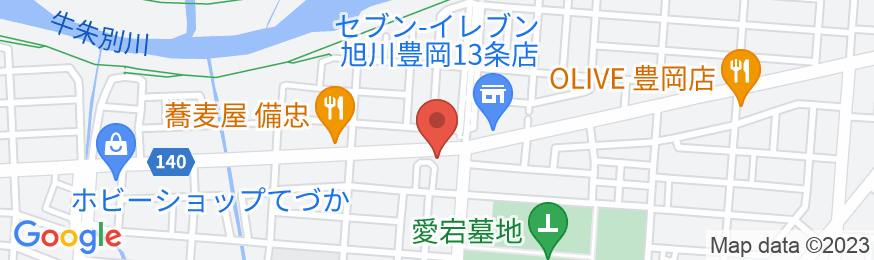 ARC CITY ASAHIKAWA/民泊【Vacation STAY提供】の地図
