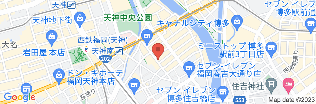 ヴィラージュ天神南弐番館/民泊【Vacation STAY提供】の地図