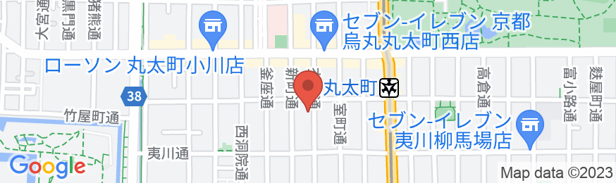 Nazuna 京都 御所の地図