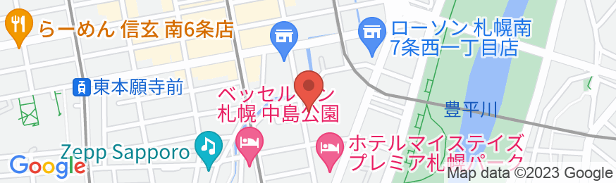 ホテルクラッセステイ札幌の地図