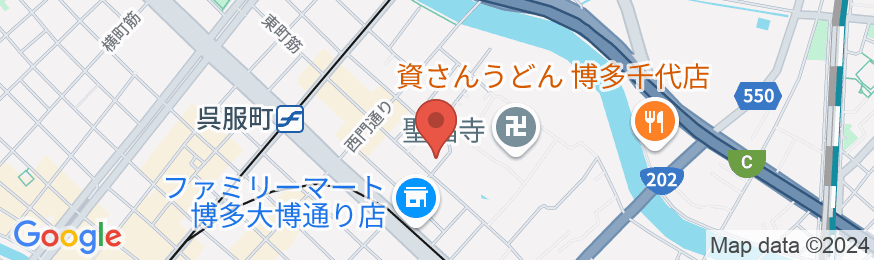 グランドベース祇園の地図