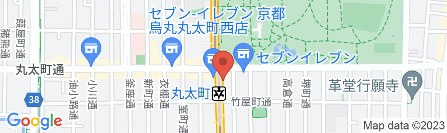HOTEL KADO GOSHO‐MINAMI KYOTOの地図