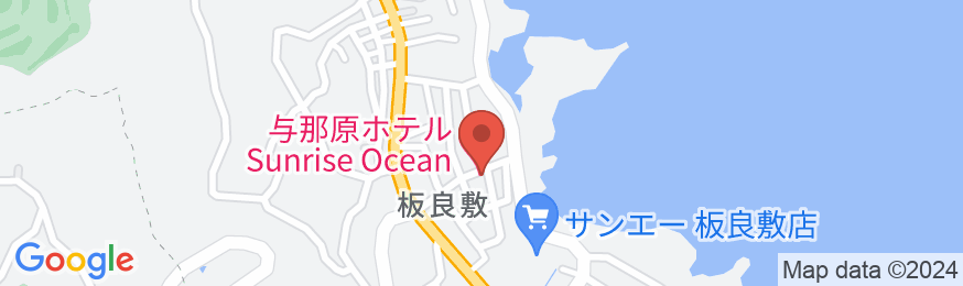 与那原ホテル SUNRIZE・OCEANの地図