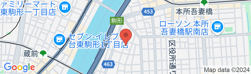 PLAYSIS ASAKUSAの地図