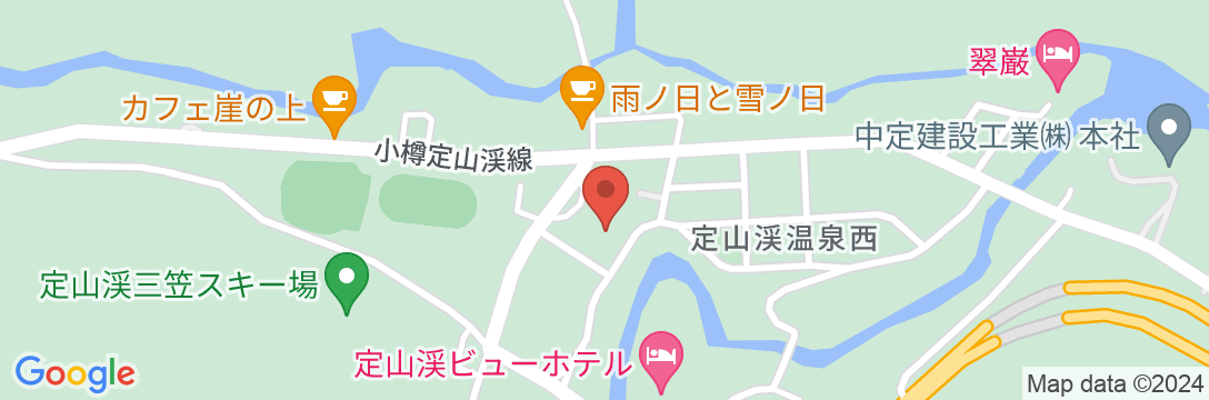 旅籠屋 定山渓商店の地図