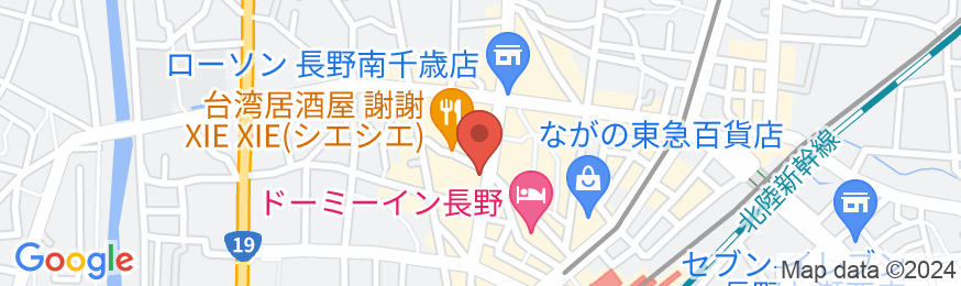 Mash Cafe & Bed NAGANOの地図