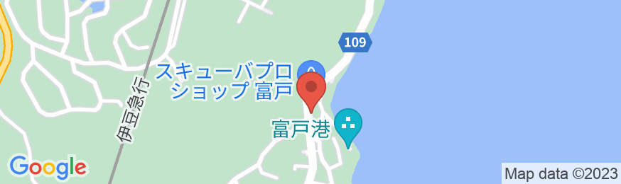 伊豆高原 天然温泉 ISANA_Resortの地図