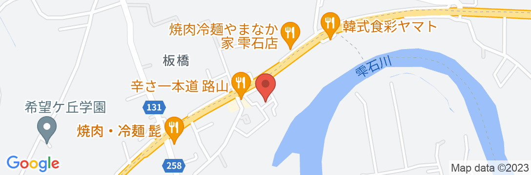 民宿 柊荘 小さいお宿の地図