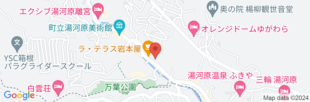 ゆ宿 藤田屋の地図