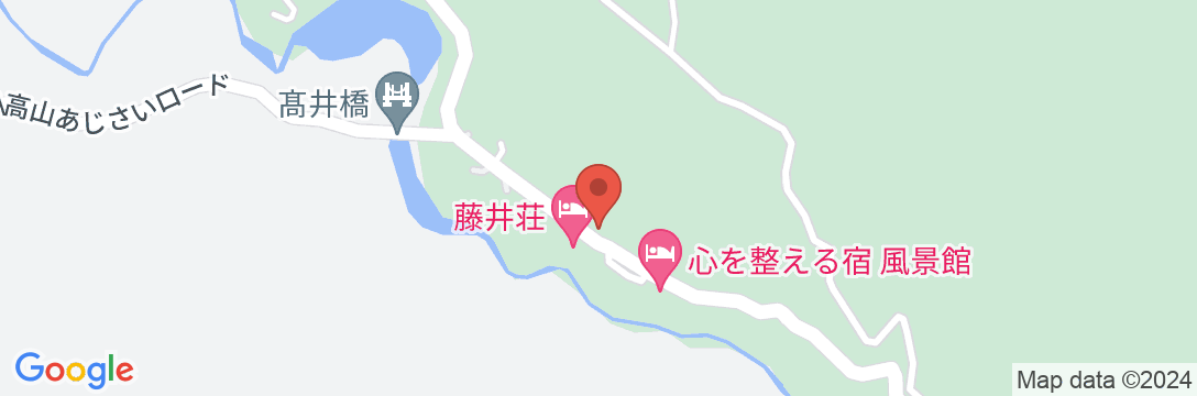 梅の屋リゾート 松川館の地図