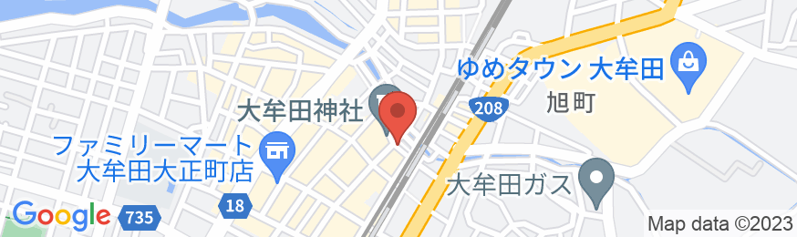 炭都 大牟田ホステルの地図