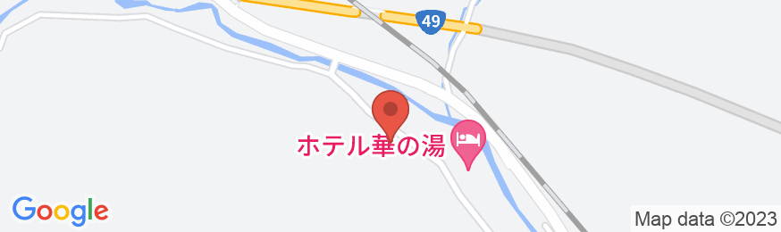 磐梯熱海温泉 五の香を感じる宿 浅香荘の地図