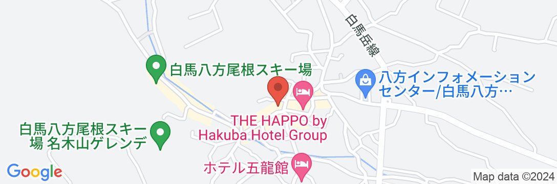 Hakuba Gateway Hotelの地図