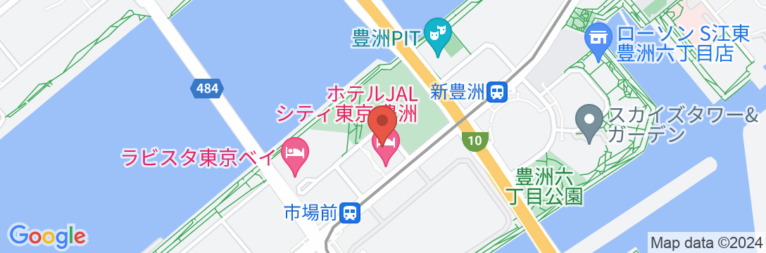ホテルJALシティ東京 豊洲の地図