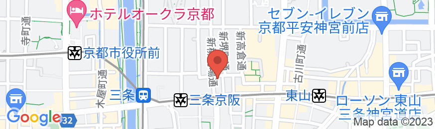 RESI STAY GIONDO KYOTO 東山三条の地図