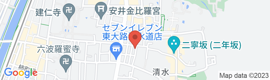 RESI STAY 八坂庵の地図