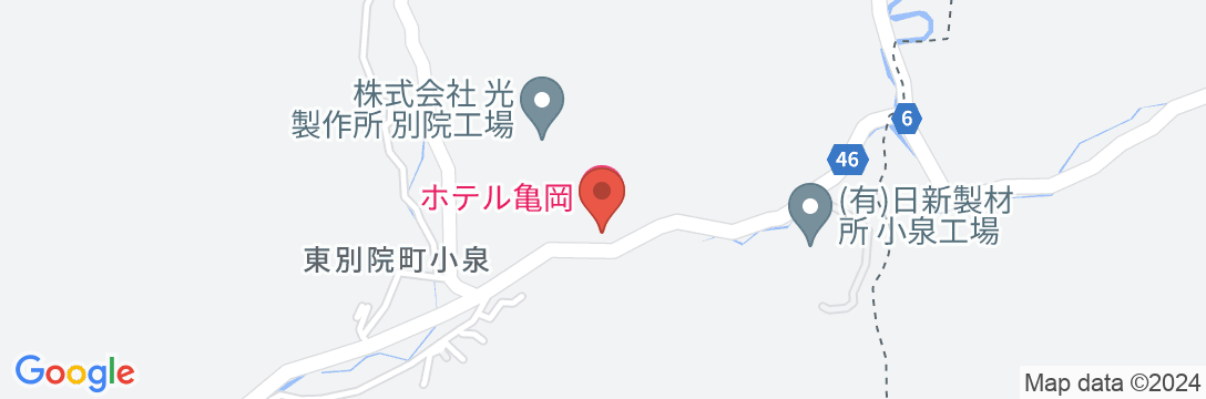 ホテル桂川亀岡店の地図
