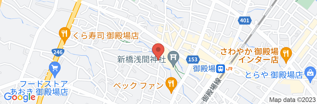 ビジネスホテル千楽の地図