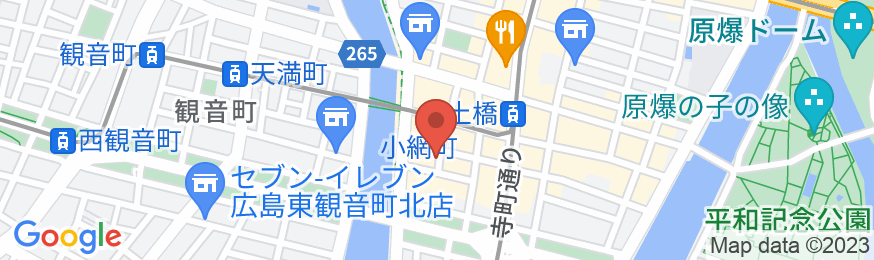 ホテルプロモート広島の地図