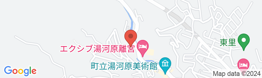 湯河原 源泉の御宿 千代田荘 Chiyodasouの地図