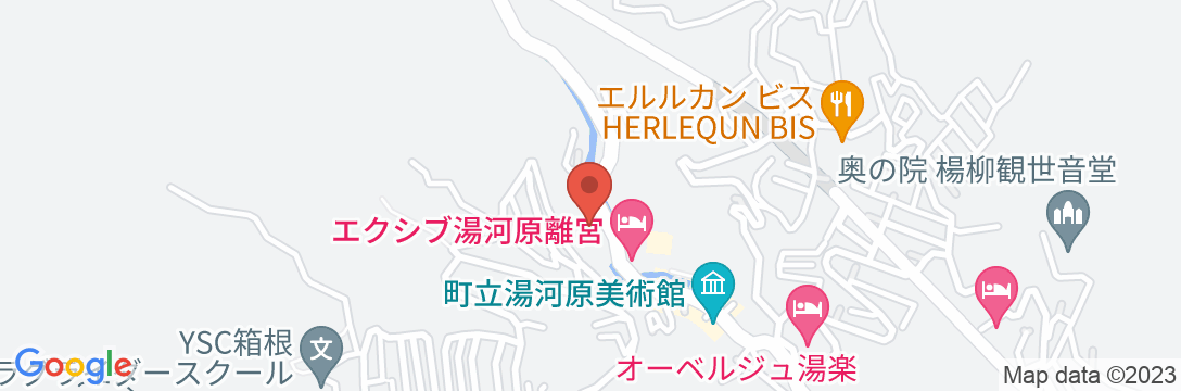 湯河原 源泉の御宿 千代田荘 Chiyodasouの地図