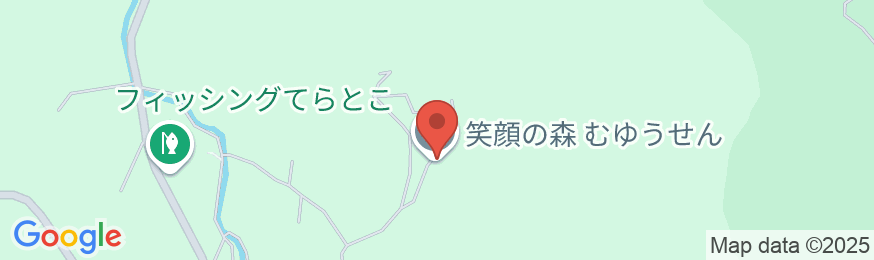 笑顔の森 むゆうせんの地図