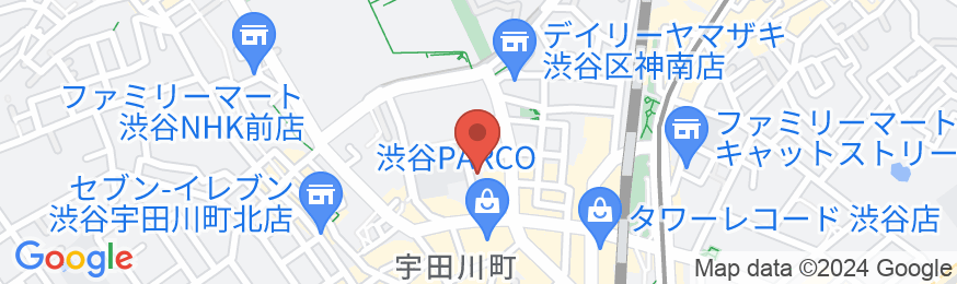 渋谷東武ホテルの地図
